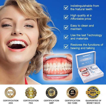 💖 🦷 HazyGalaxy™ Custom-Fit Dentures ⏰ ENDS TODAY   70% OFF | Smile with Confidence