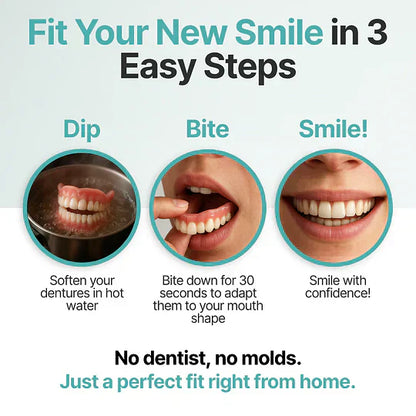 💖 🦷 LUMIVO™ Custom-Fit Dentures ⏰ ENDS TODAY   70% OFF | Smile with Confidence